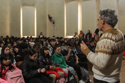 Juegos Bonaerenses 2024: continúan las charlas informativas en las escuelas Juegos Bonaerenses 2024: continúan las charlas informativas en las escuelas