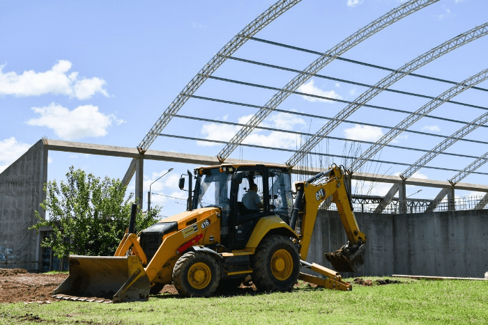 Comenzaron los trabajos de la cuarta etapa del Polideportivo Gestion Sergio Barenghi Comenzaron los trabajos de la cuarta etapa del Polideportivo Gestion Sergio Barenghi